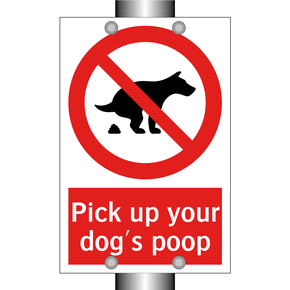 Pick up your dog's poop