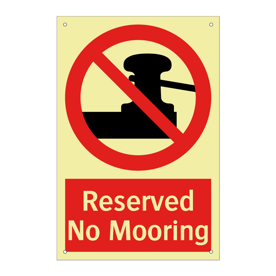 Reserved No Mooring