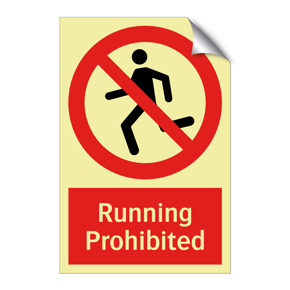 Running Prohibited