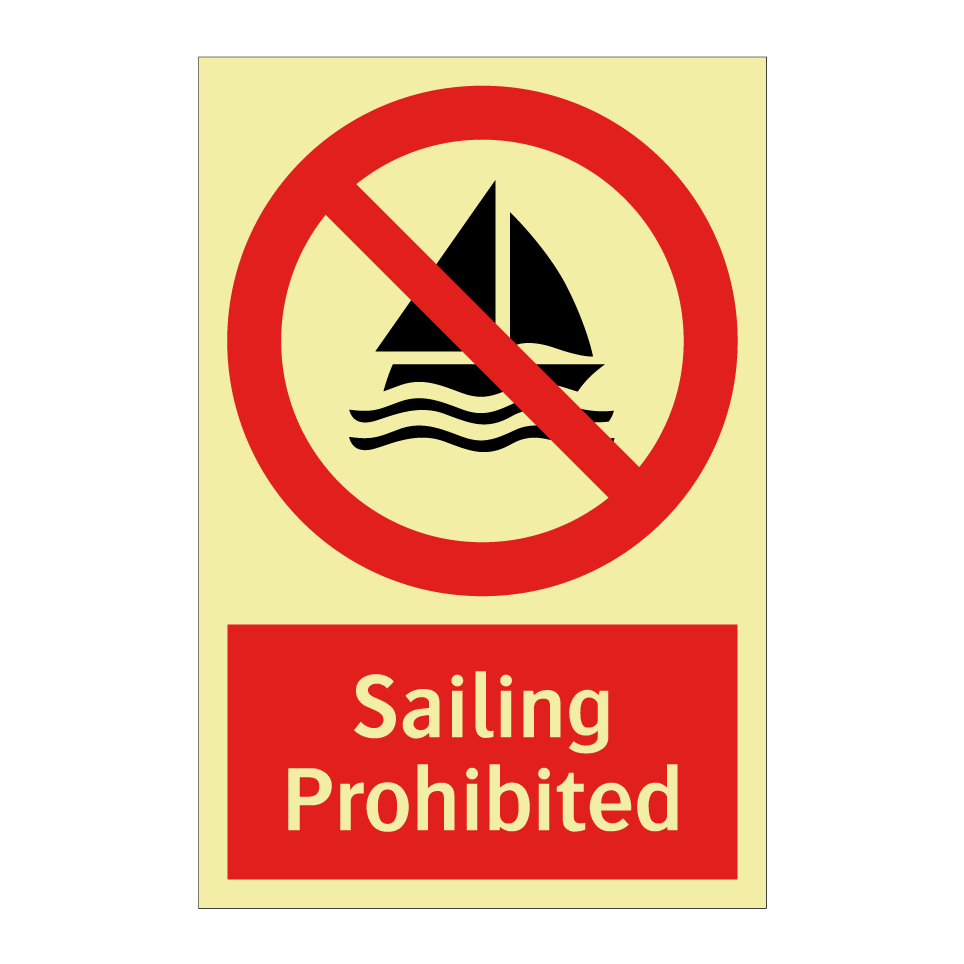 Sailing Prohibited