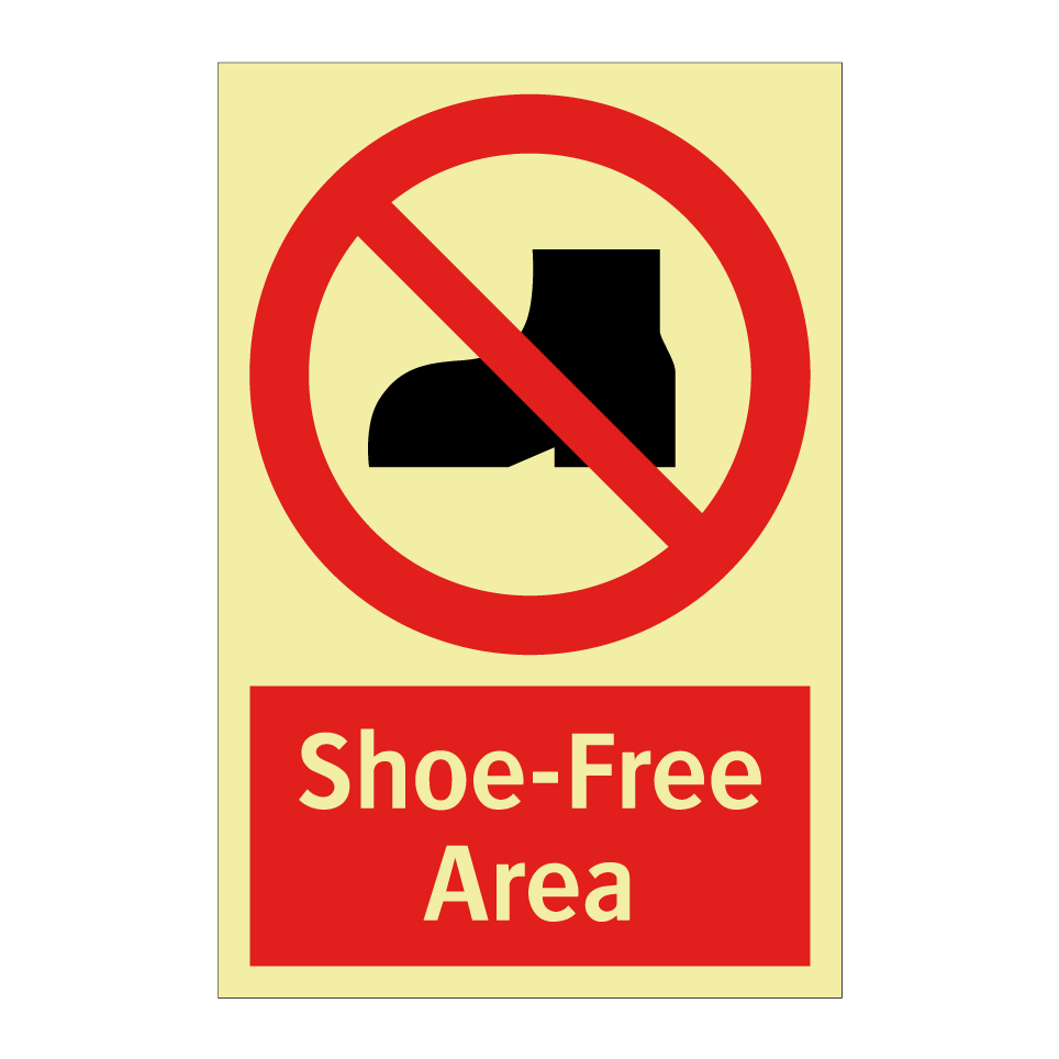 Shoe-Free Area