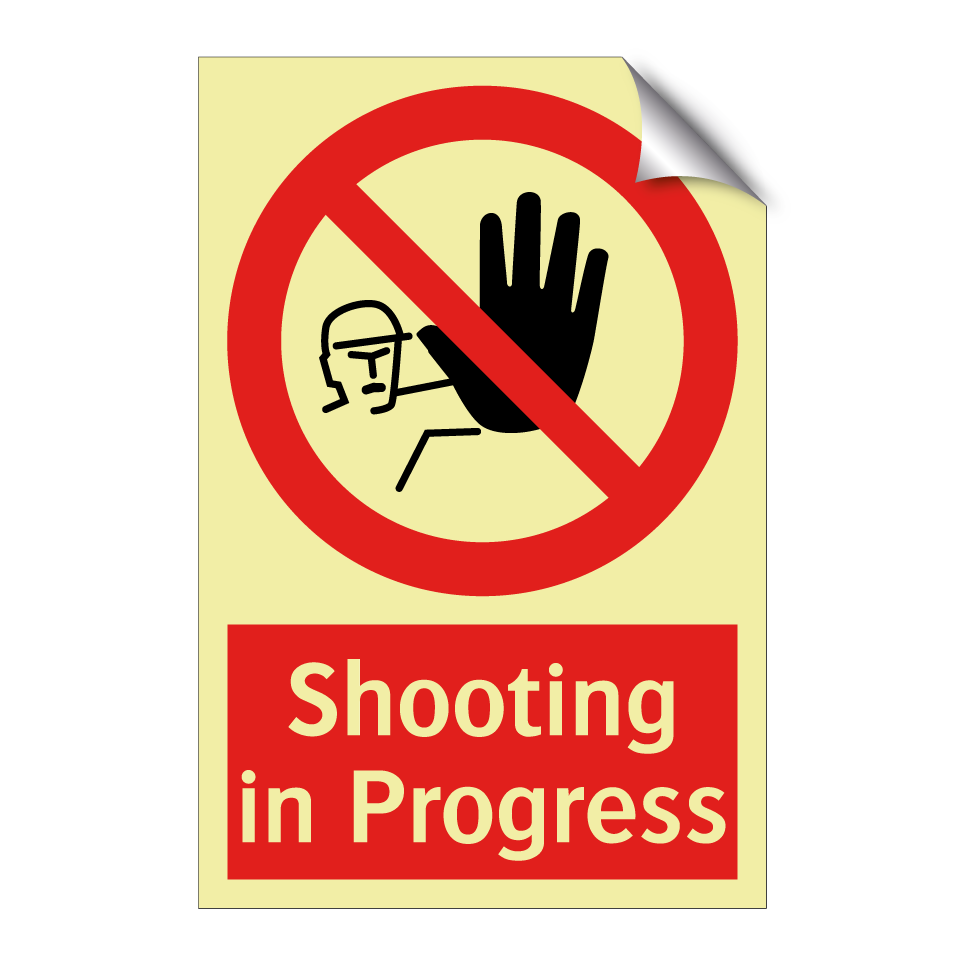 Shooting in Progress