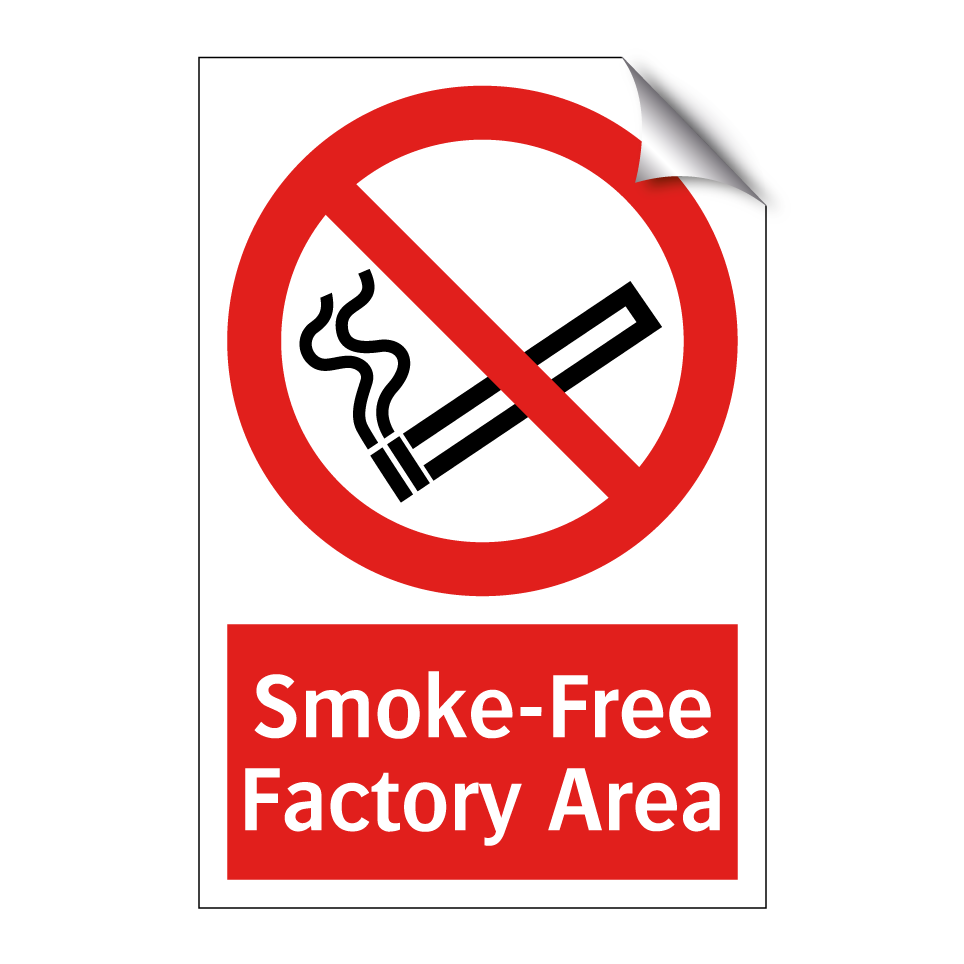 Smoke-Free Factory Area