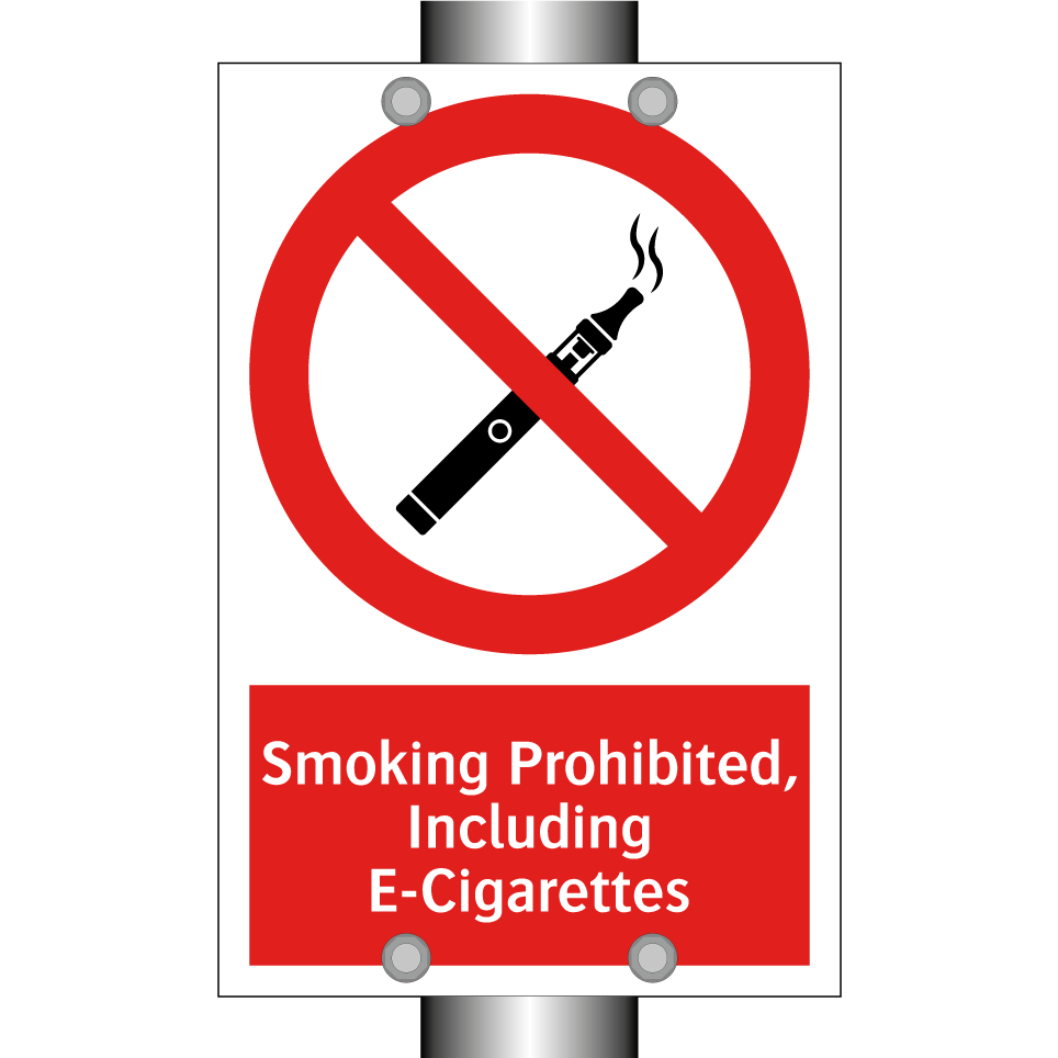 Smoking Prohibited, Including E-Cigarettes