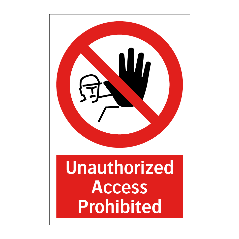 Unauthorized Access Prohibited