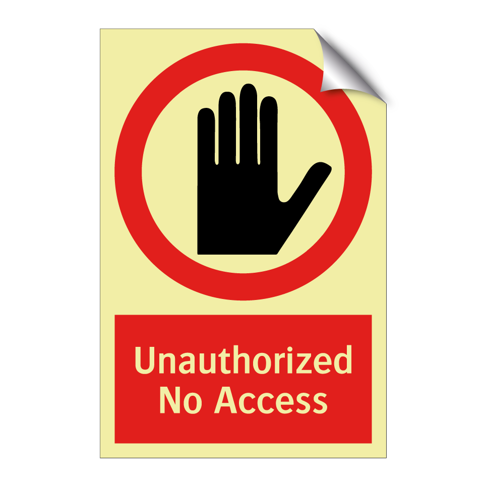 Unauthorized No Access