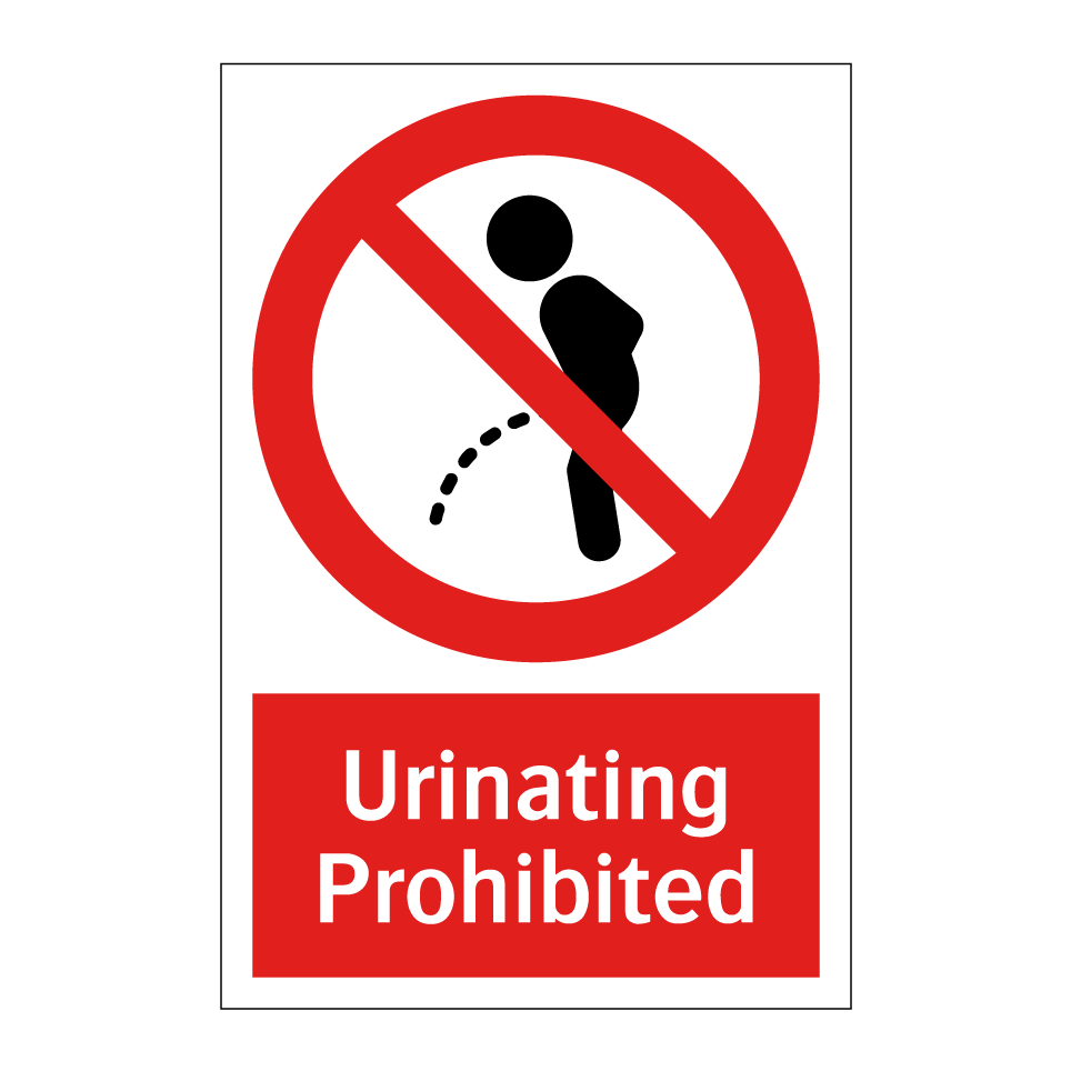 Urinating Prohibited