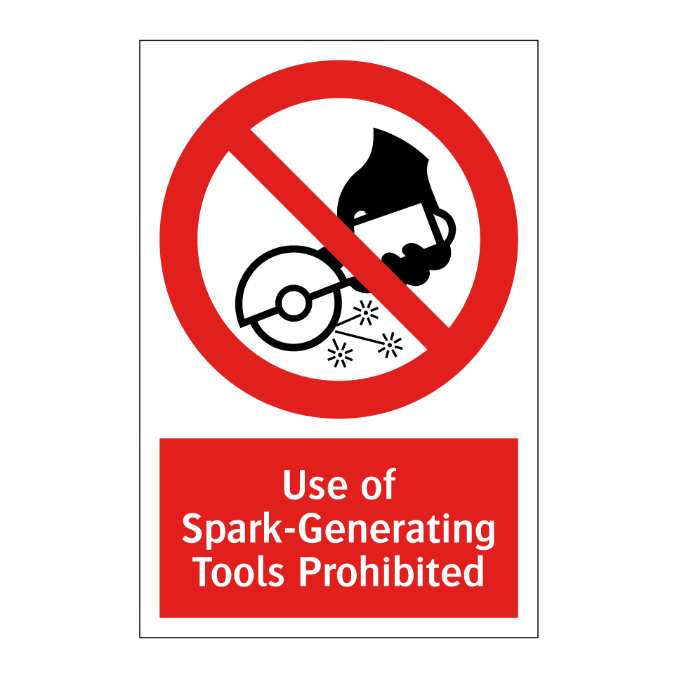 Use of Spark-Generating Tools Prohibited