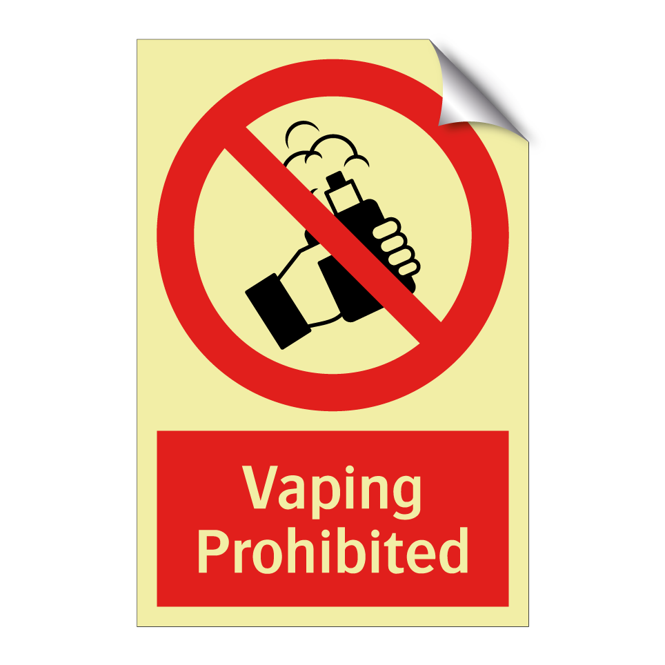 Vaping Prohibited