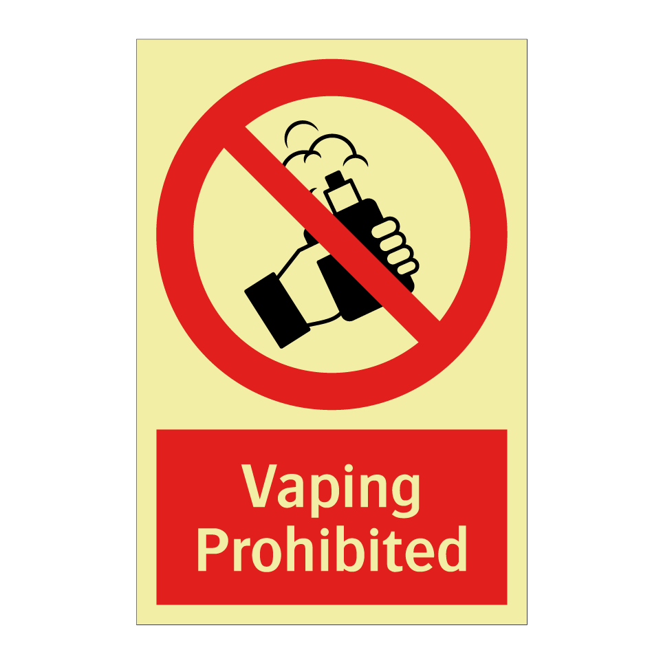 Vaping Prohibited