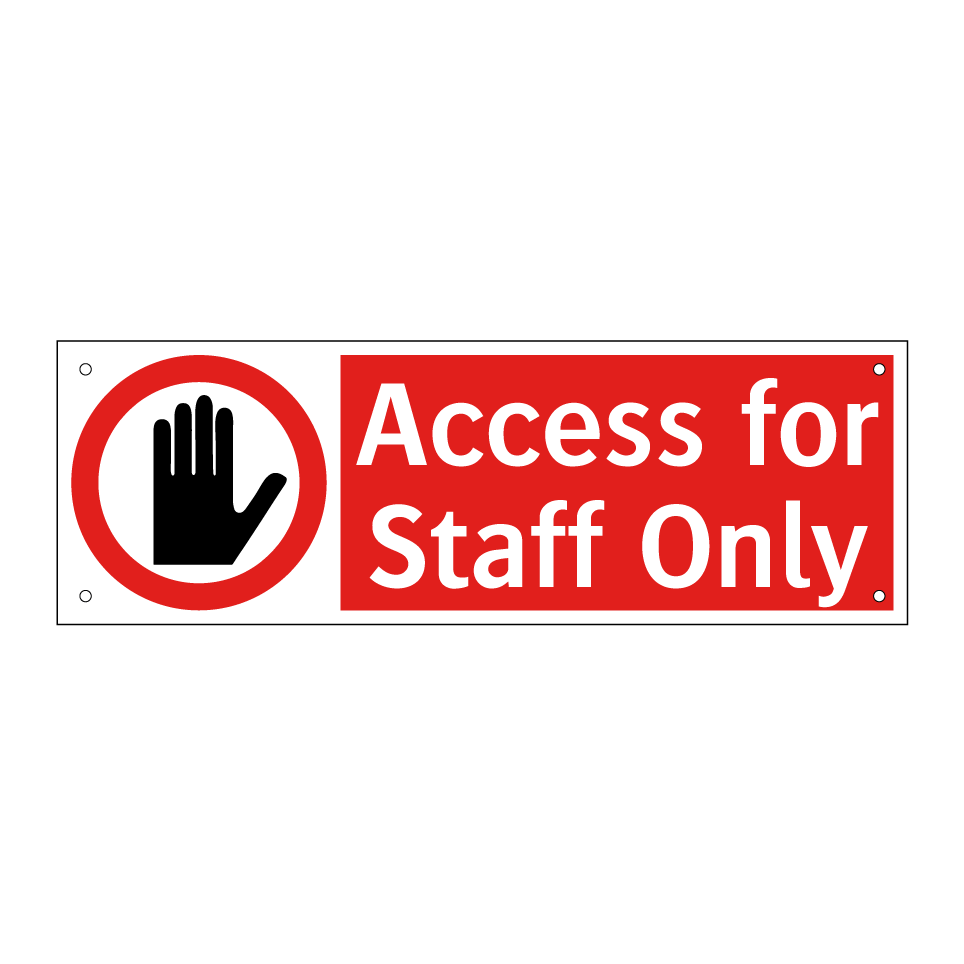 Access for Staff Only