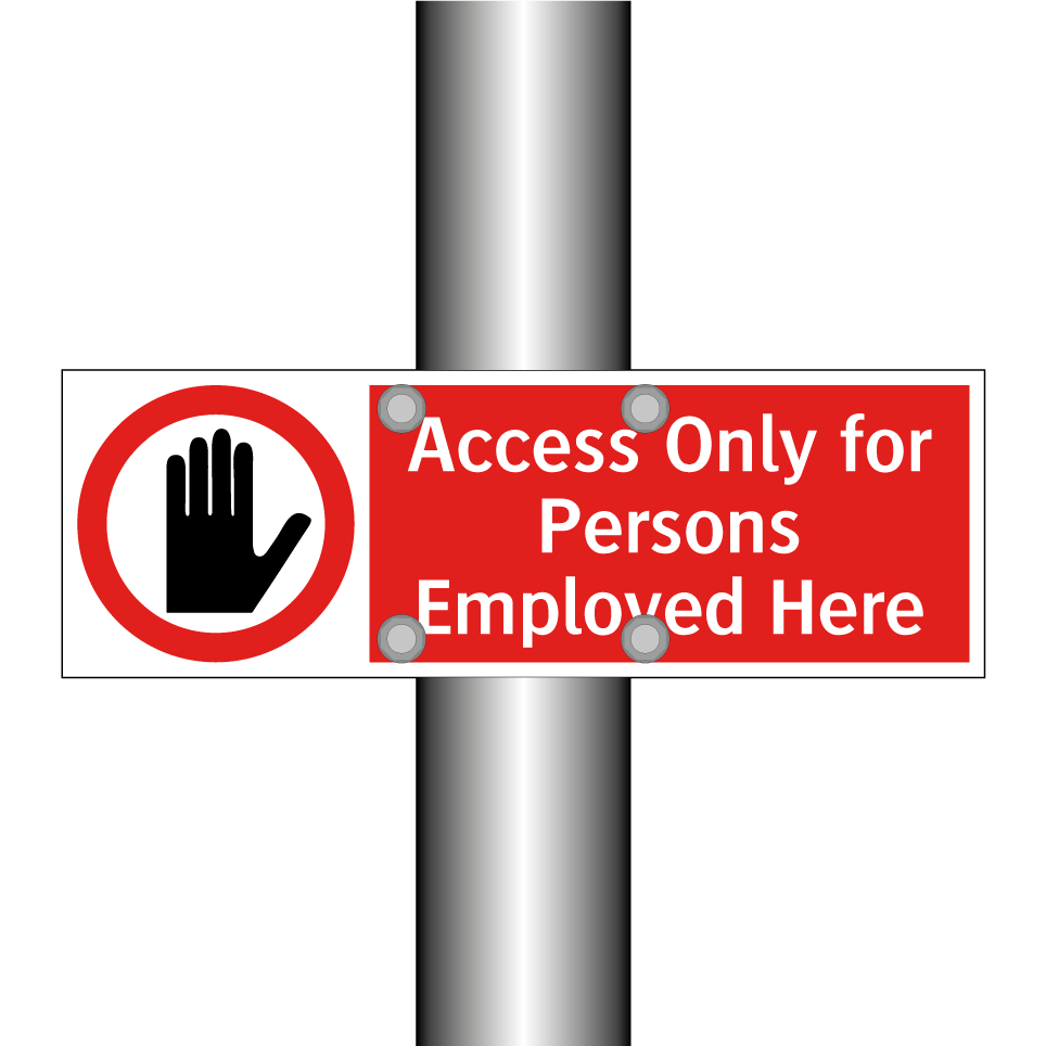 Access Only for Persons Employed Here