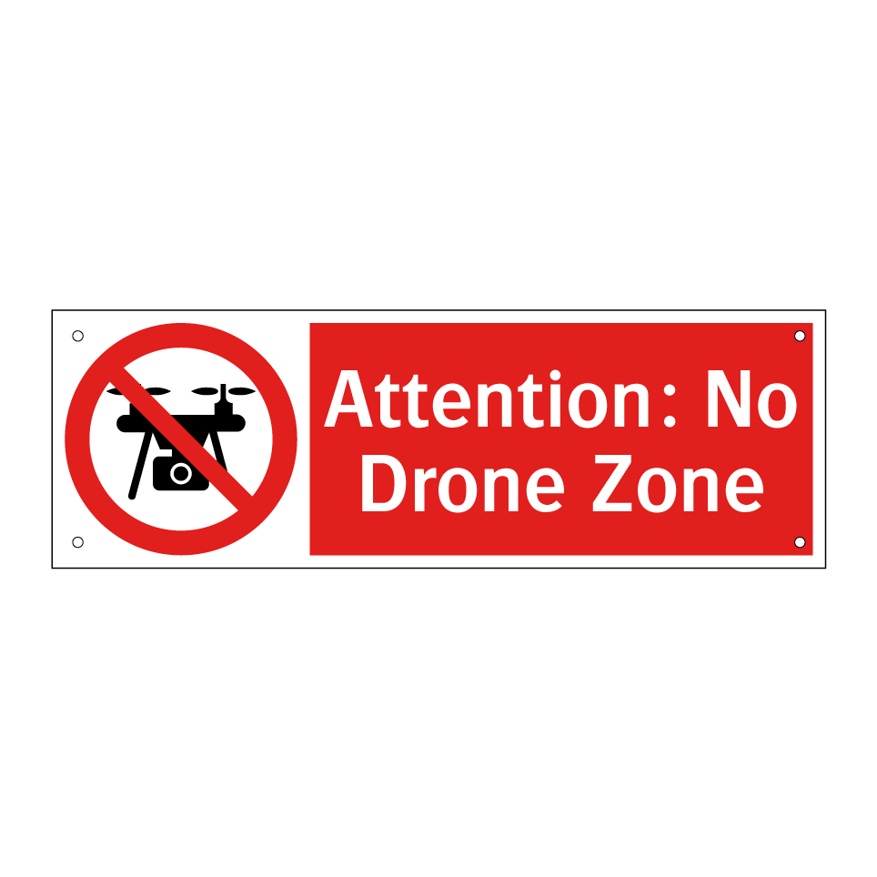 Attention: No Drone Zone