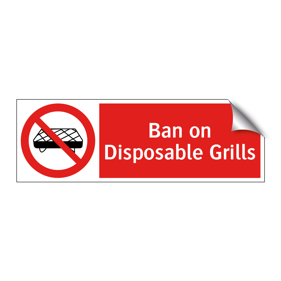 Ban on Disposable Grills