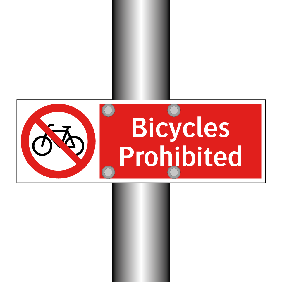 Bicycles Prohibited