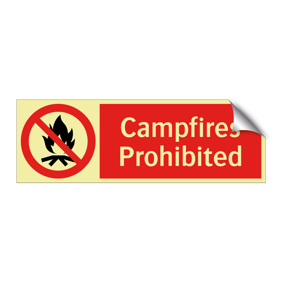 Campfires Prohibited