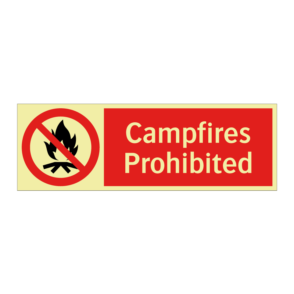 Campfires Prohibited