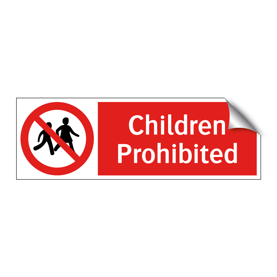 Children Prohibited