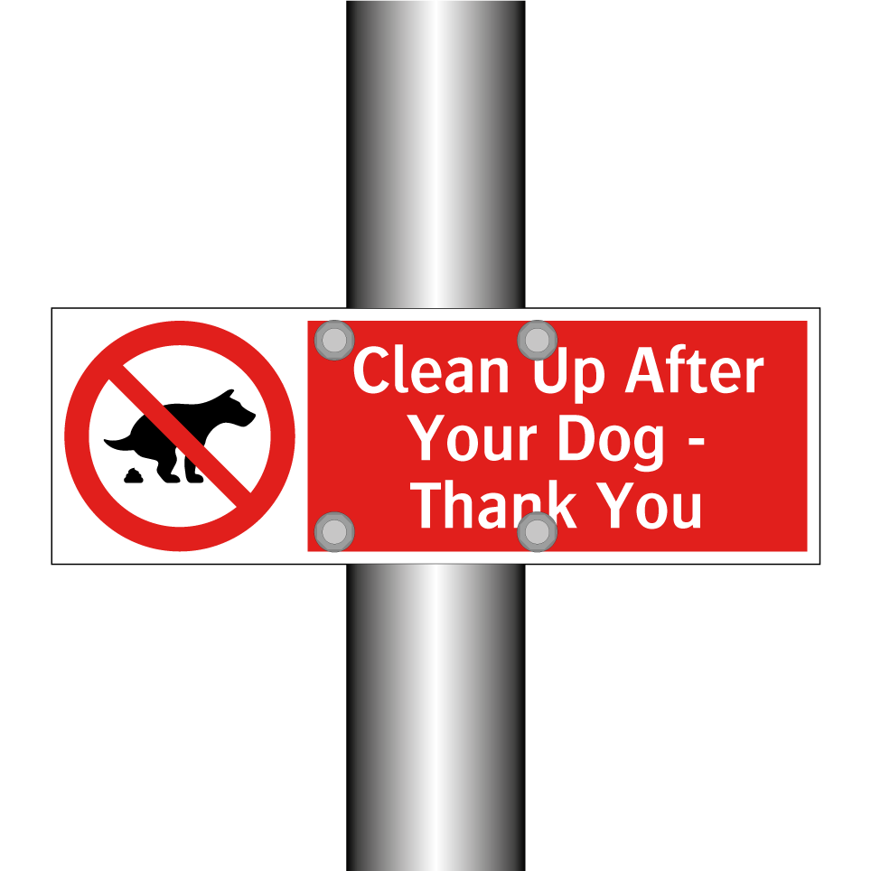 Clean Up After Your Dog - Thank You