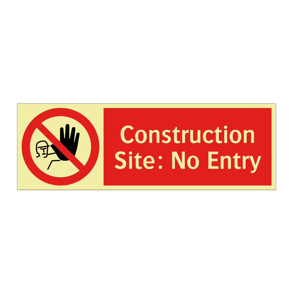 Construction Site: No Entry
