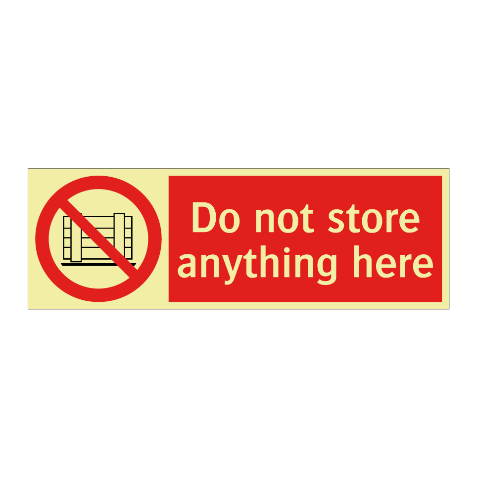 Do not store anything here