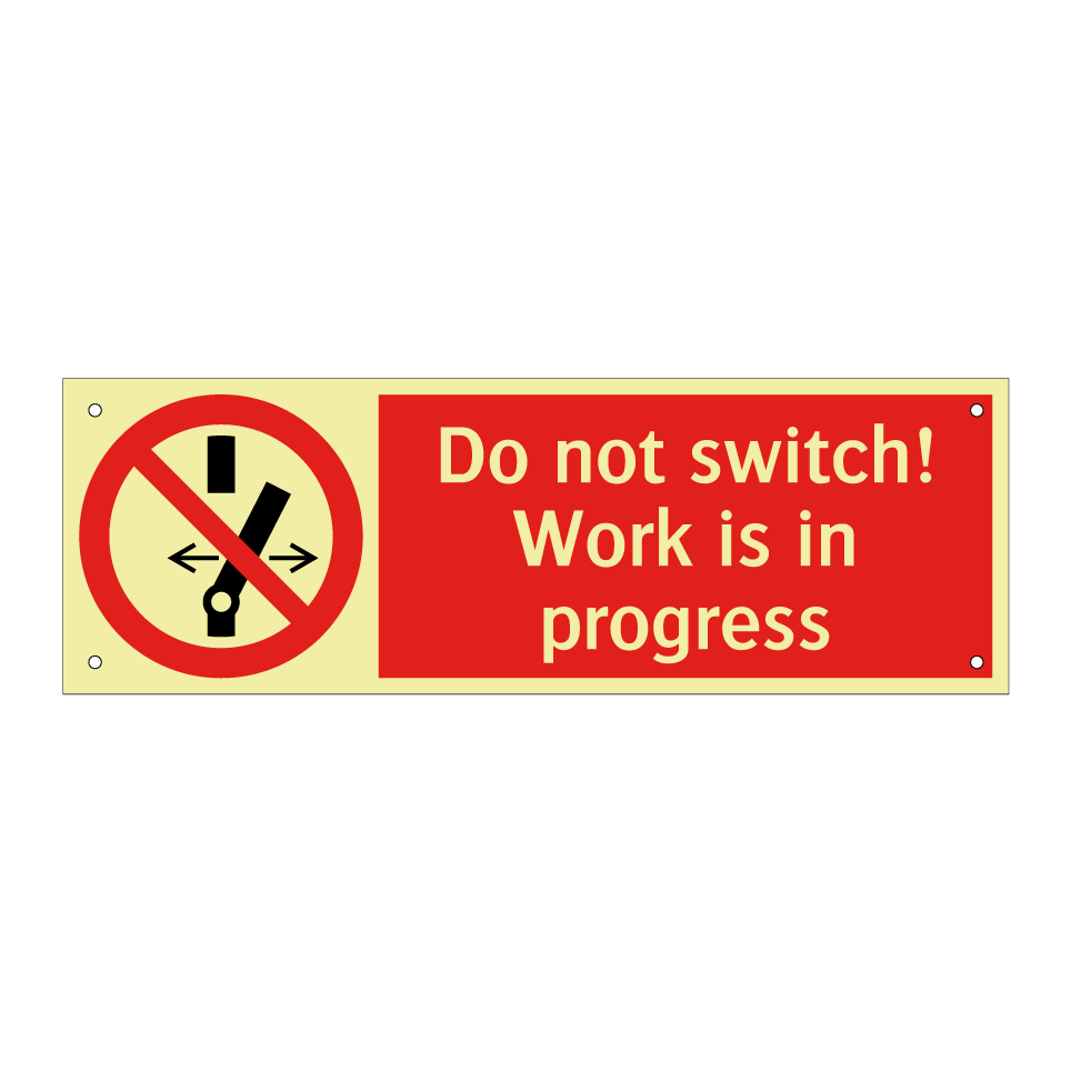 Do not switch! Work is in progress