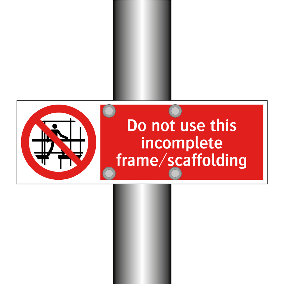 Do not use this incomplete frame/scaffolding