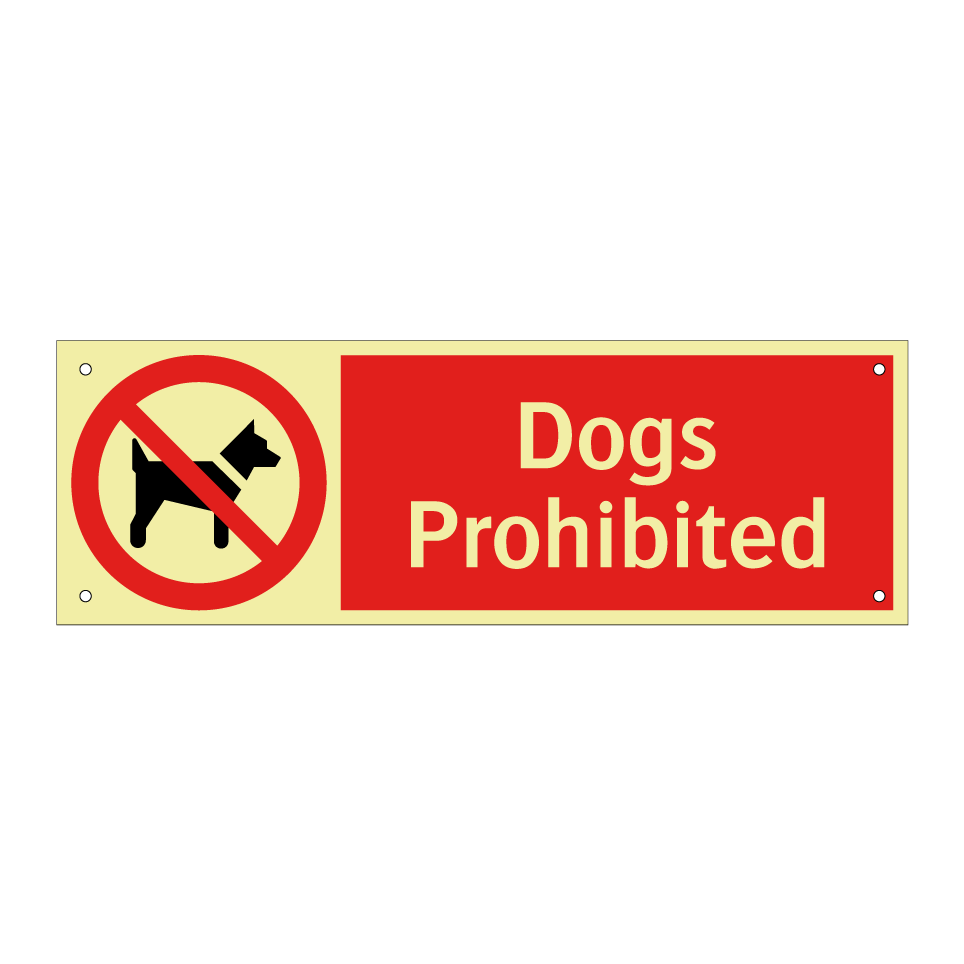Dogs Prohibited