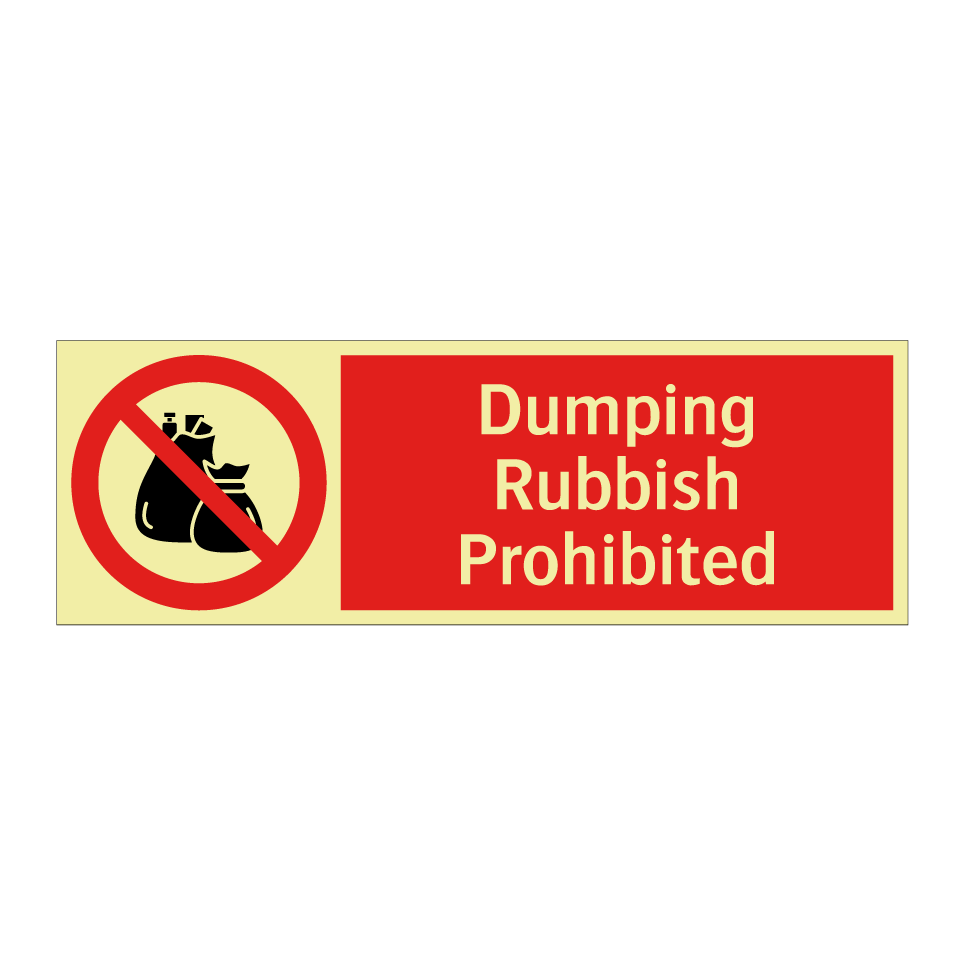 Dumping Rubbish Prohibited