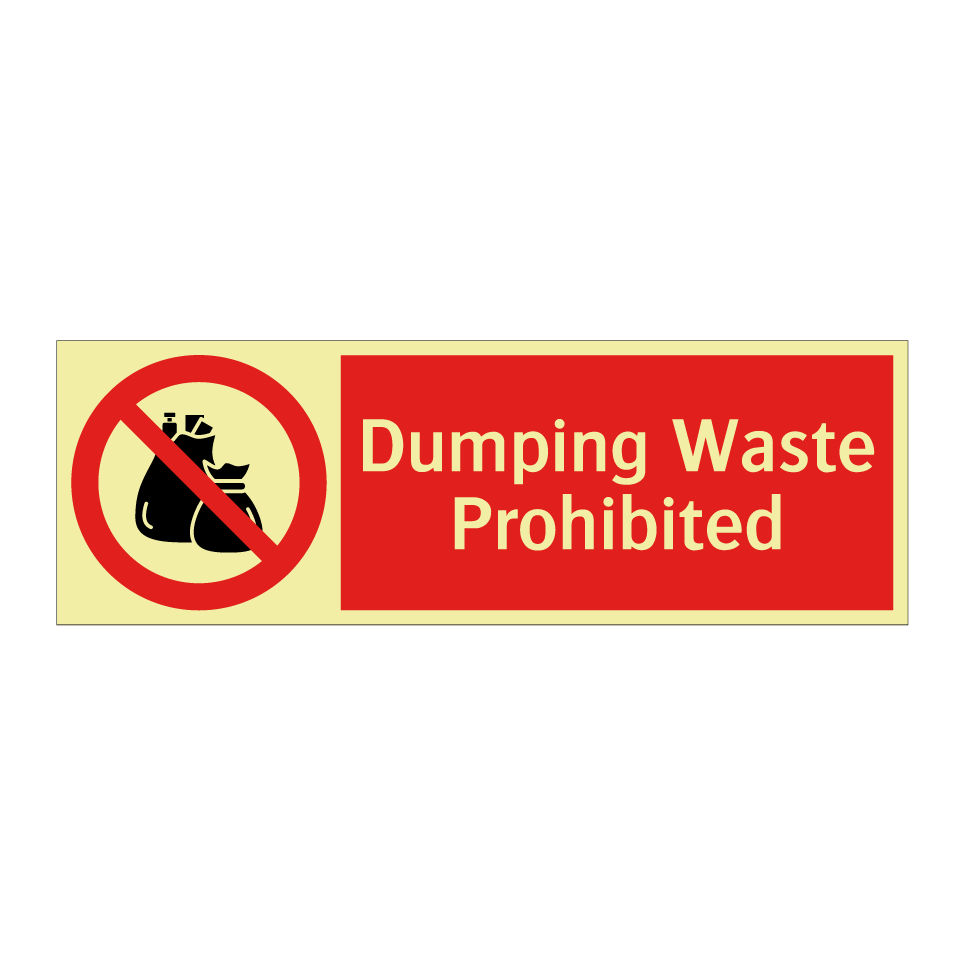 Dumping Waste Prohibited