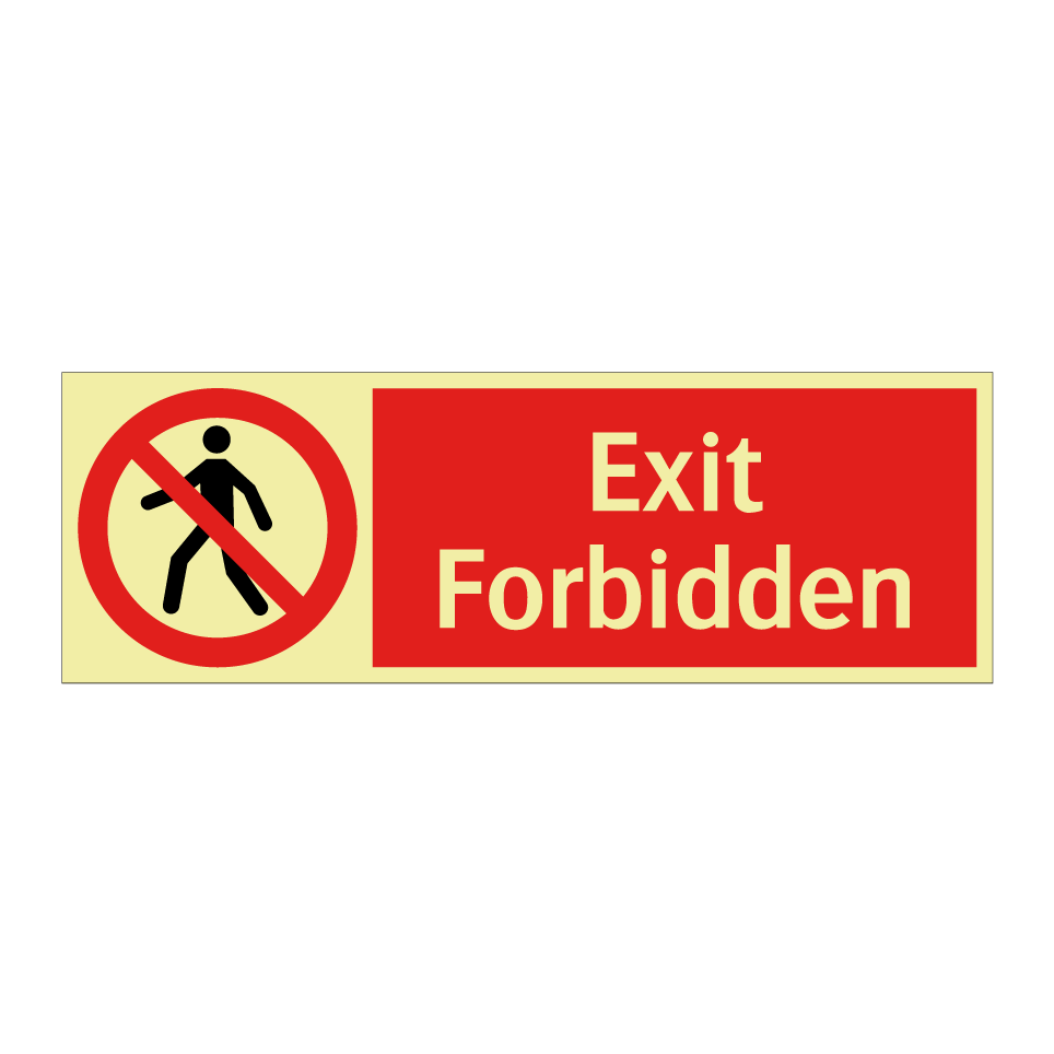 Exit Forbidden