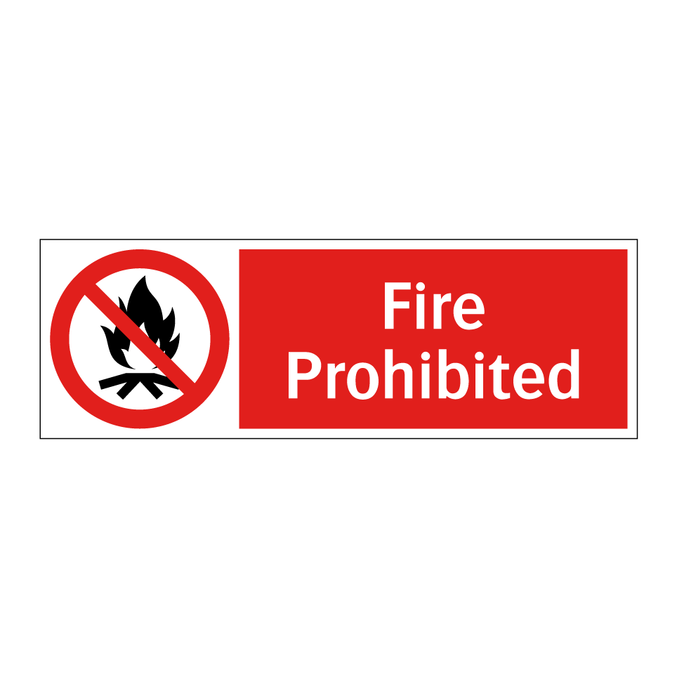 Fire Prohibited