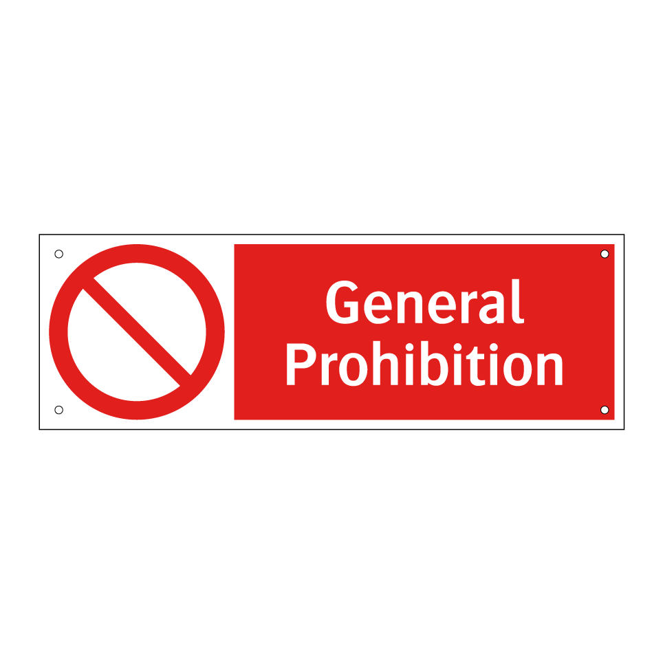 General Prohibition