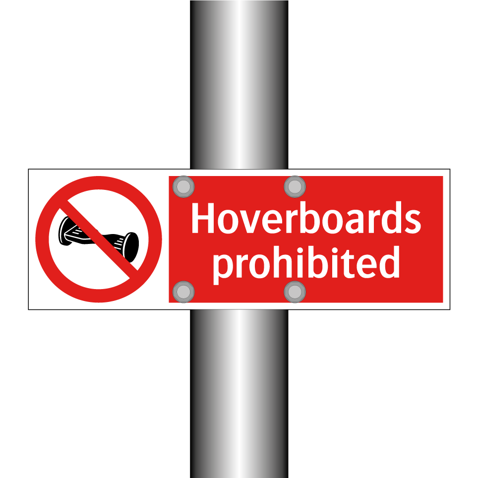 Hoverboards prohibited