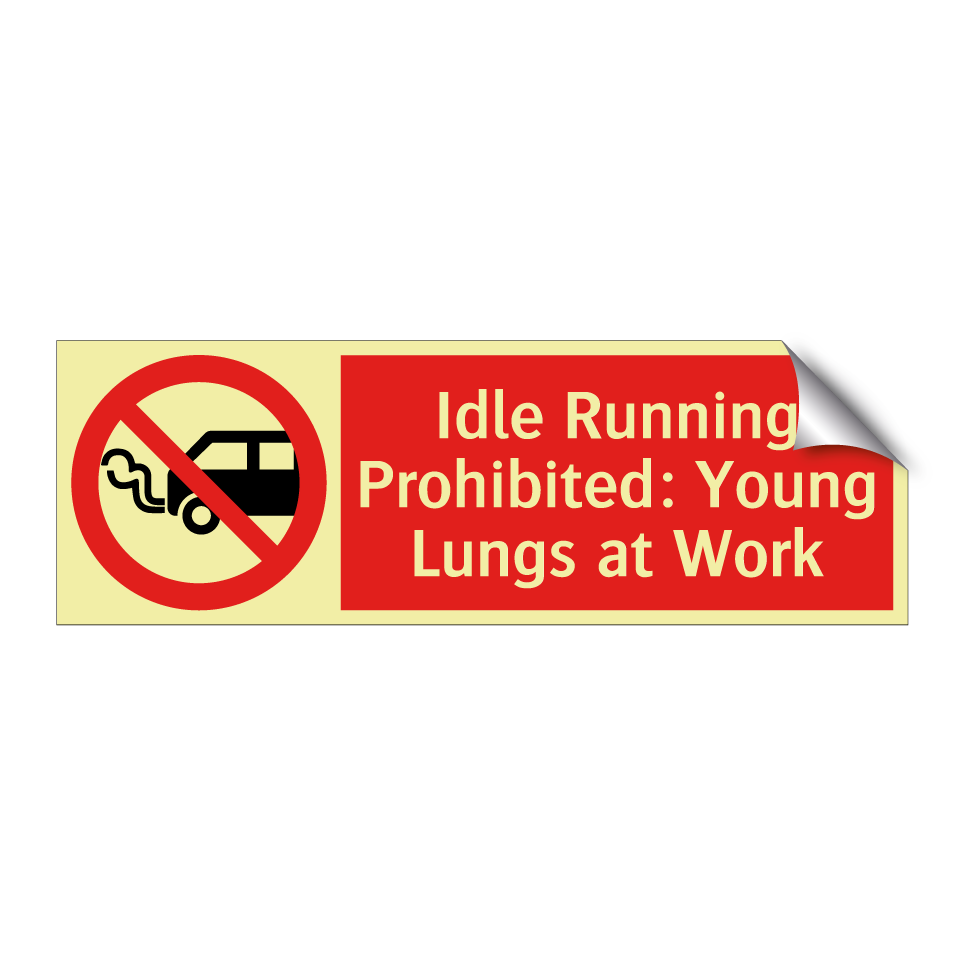 Idle Running Prohibited: Young Lungs at Work