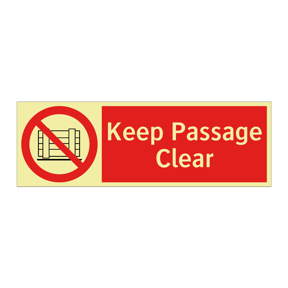 Keep Passage Clear