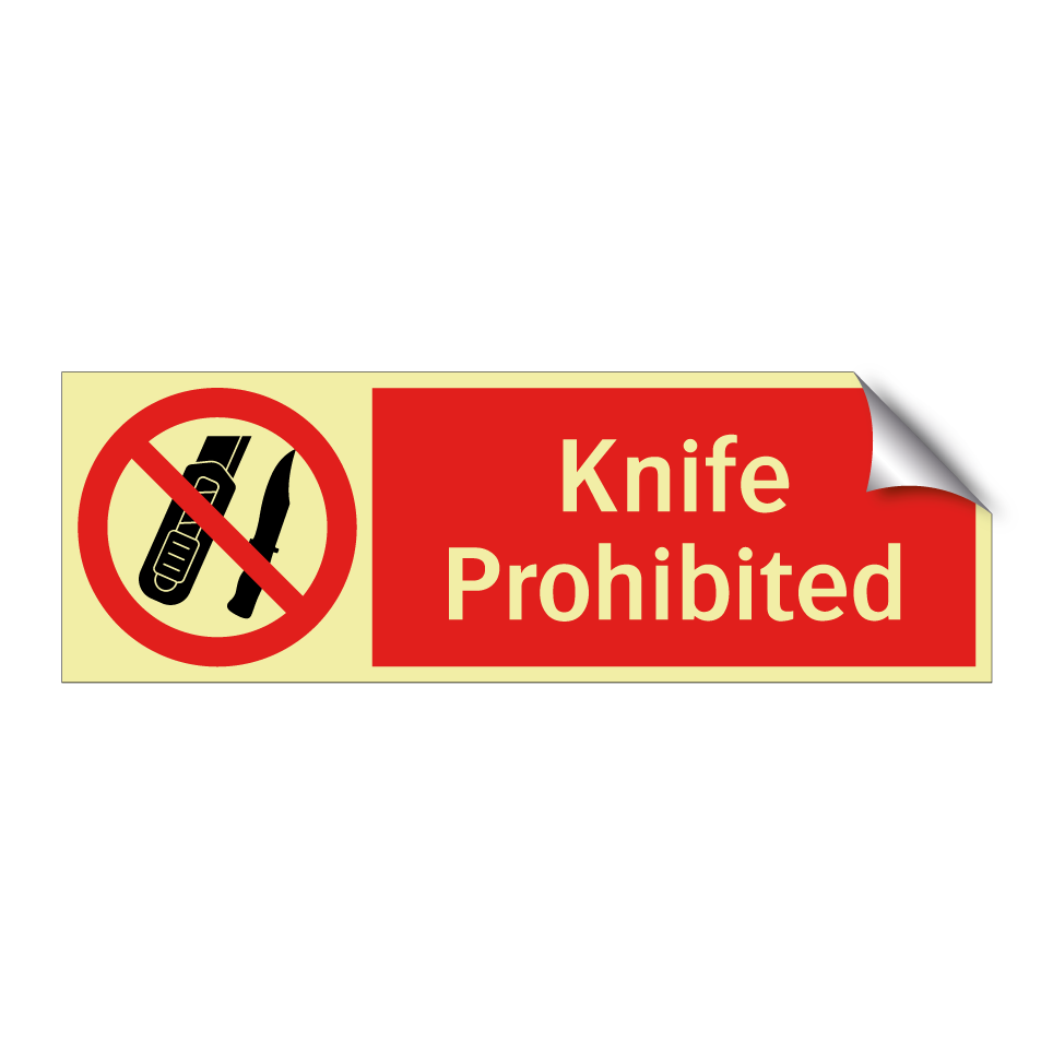 Knife Prohibited