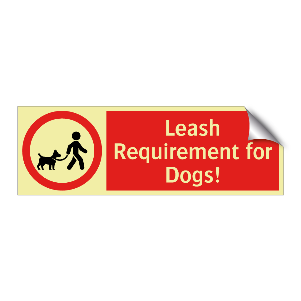 Leash Requirement for Dogs!