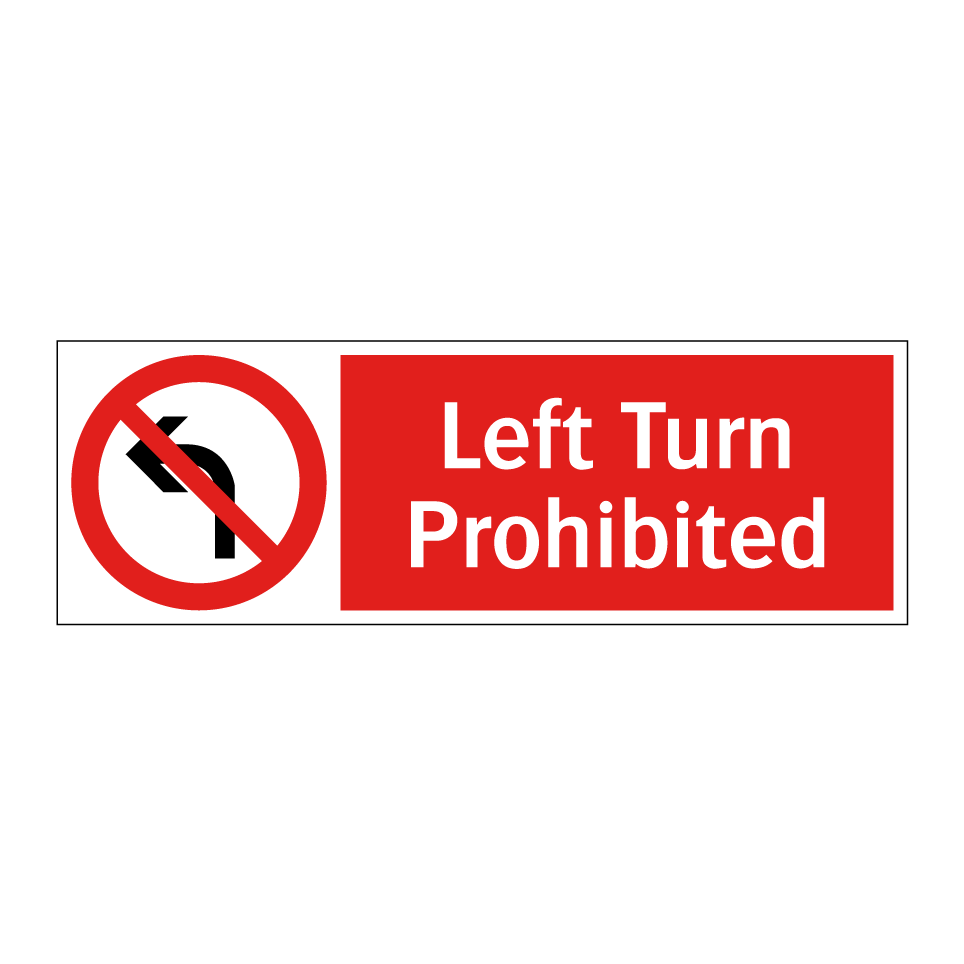 Left Turn Prohibited