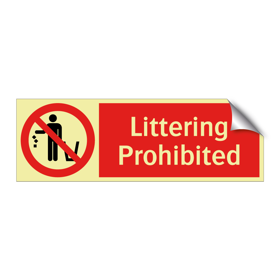 Littering Prohibited