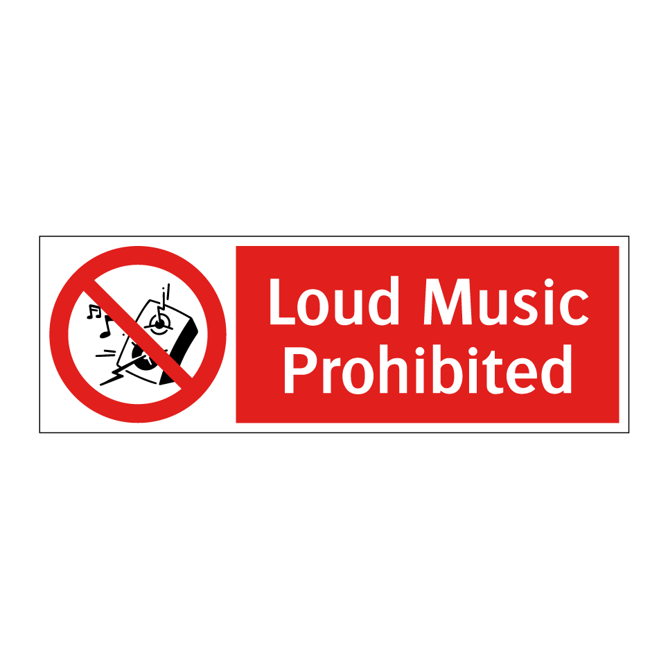 Loud Music Prohibited