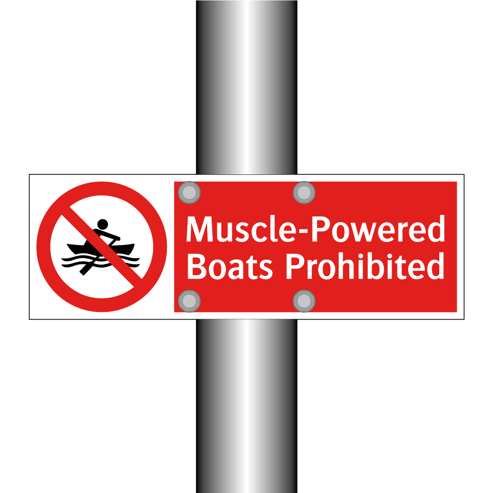 Muscle-Powered Boats Prohibited