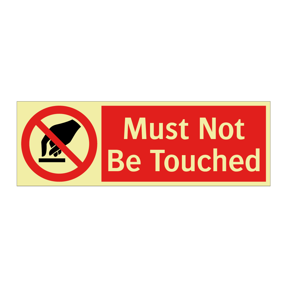 Must Not Be Touched