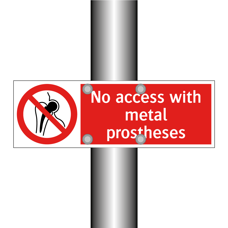 No access with metal prostheses