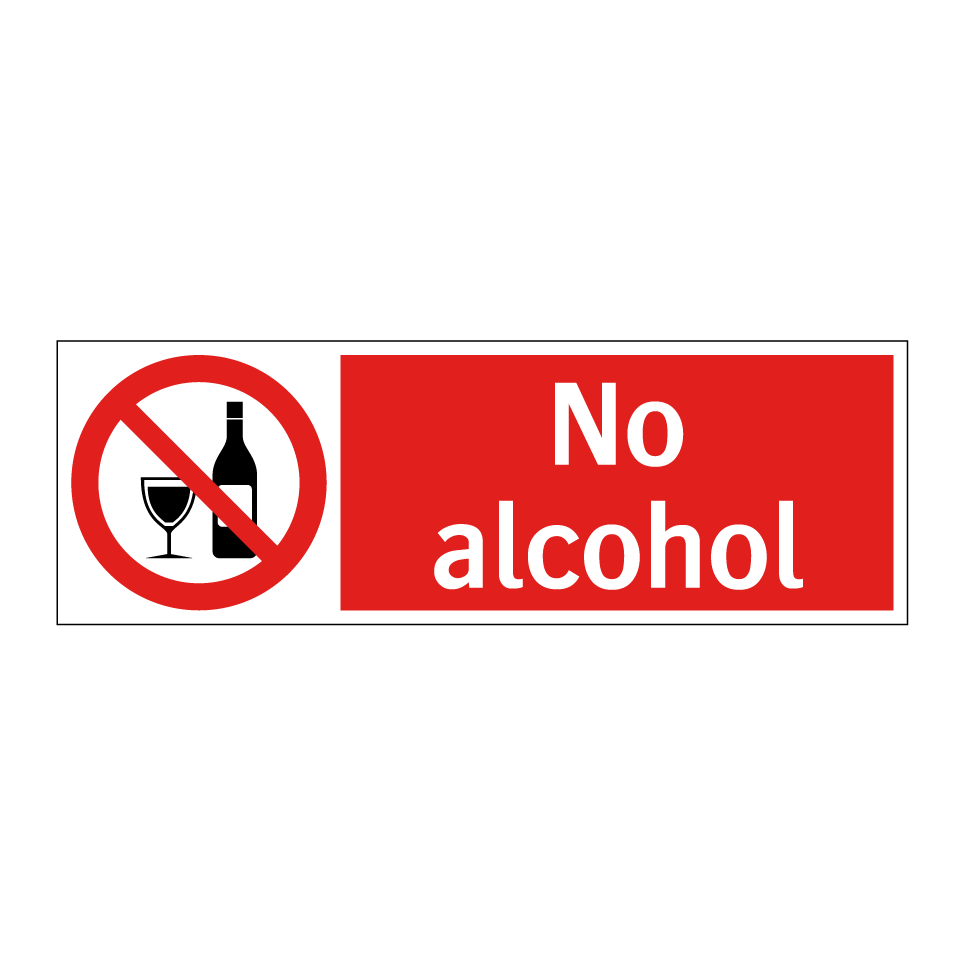 No alcohol