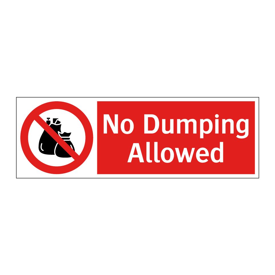 No Dumping Allowed