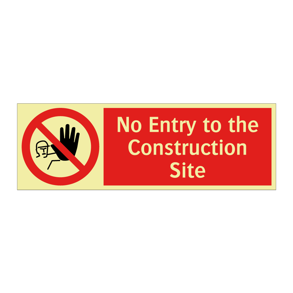 No Entry to the Construction Site