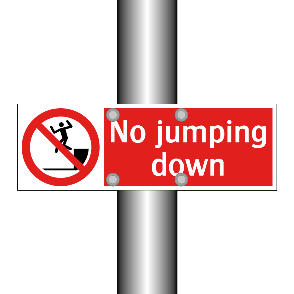 No jumping down