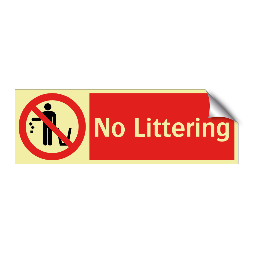 No Littering