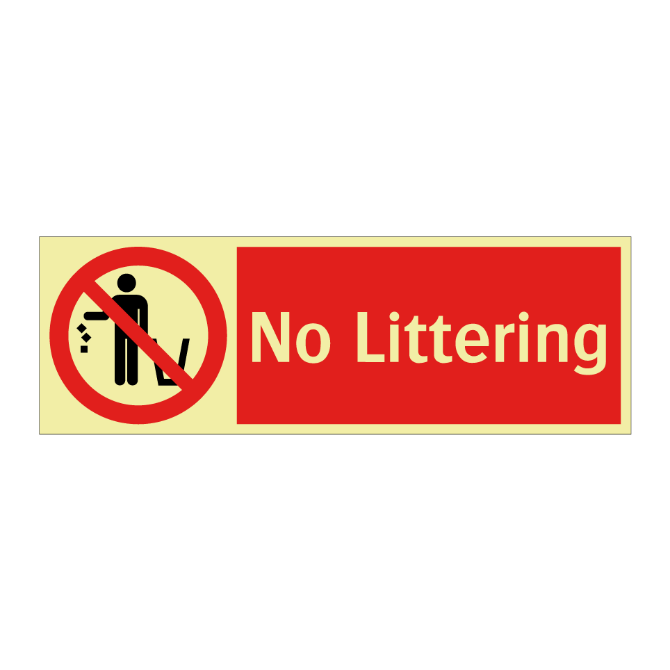 No Littering
